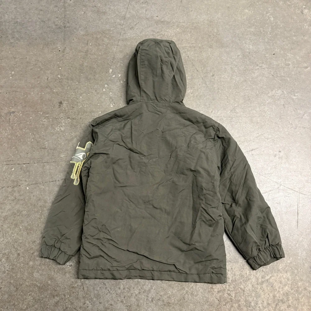 Look Live Ride X Games‎ Kids Hooded Winter Jacket Olive Green Size 10/12 M